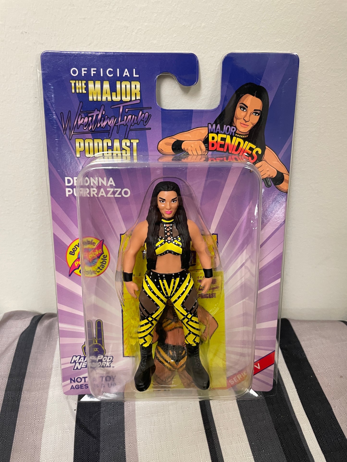 Major Wrestling Figure Podcast Major Bendies Deonna Purrazzo