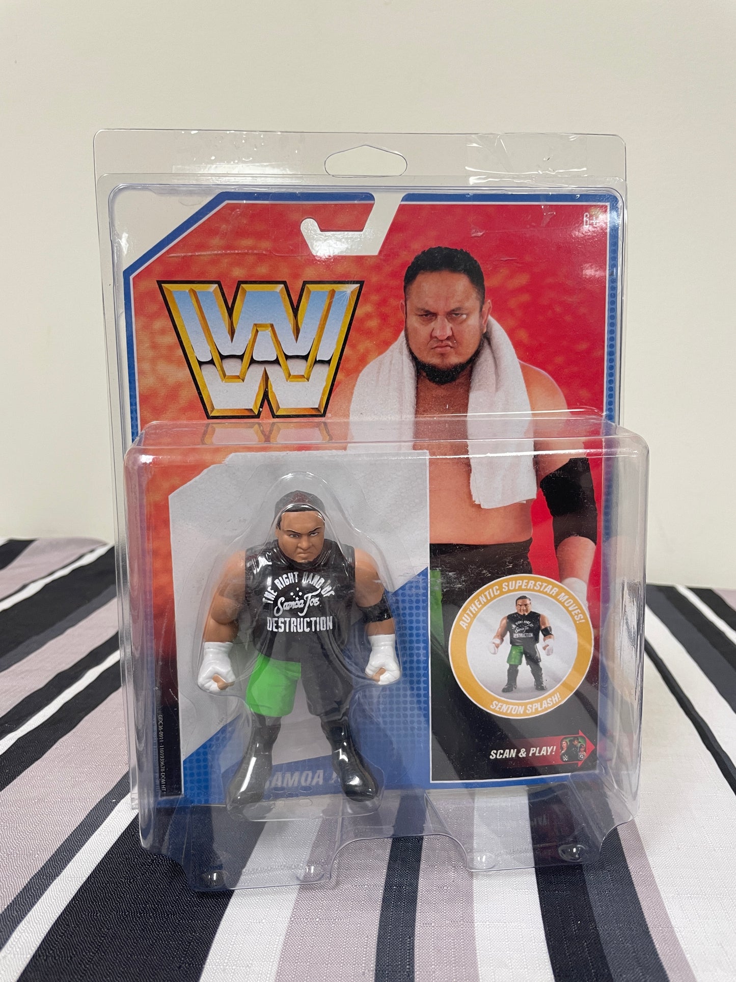 Mattel WWE Retro Samoa Joe