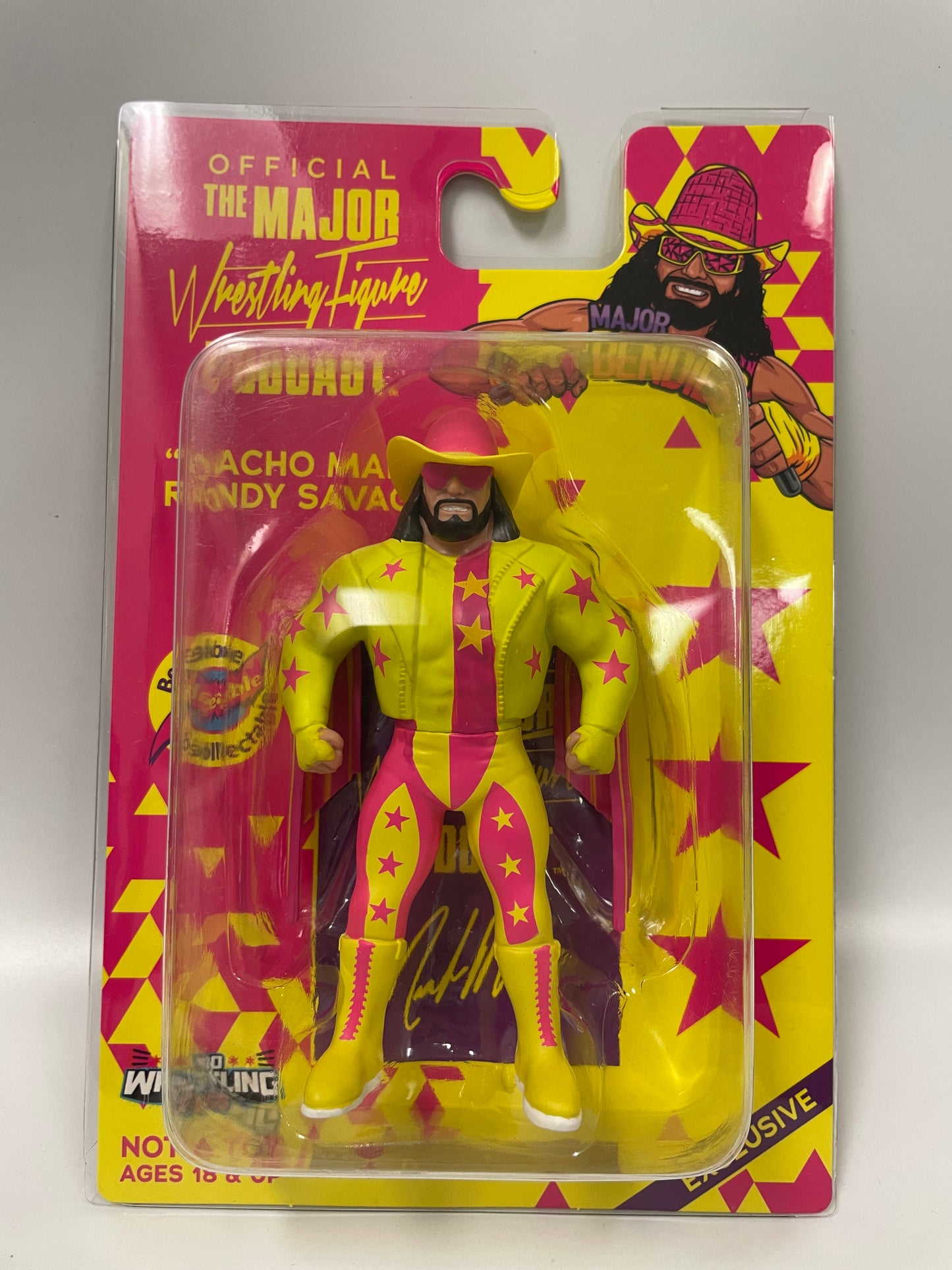 Major Wrestling Figure Podcast Major Bendies Macho Man Randy Savage Pro Wrestling Tees Figures Exclusive