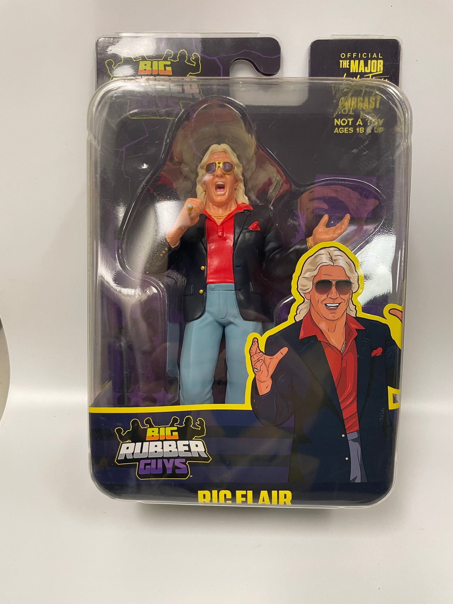 Major Wrestling Figure Podcast Big Rubber Guys Ric Flair