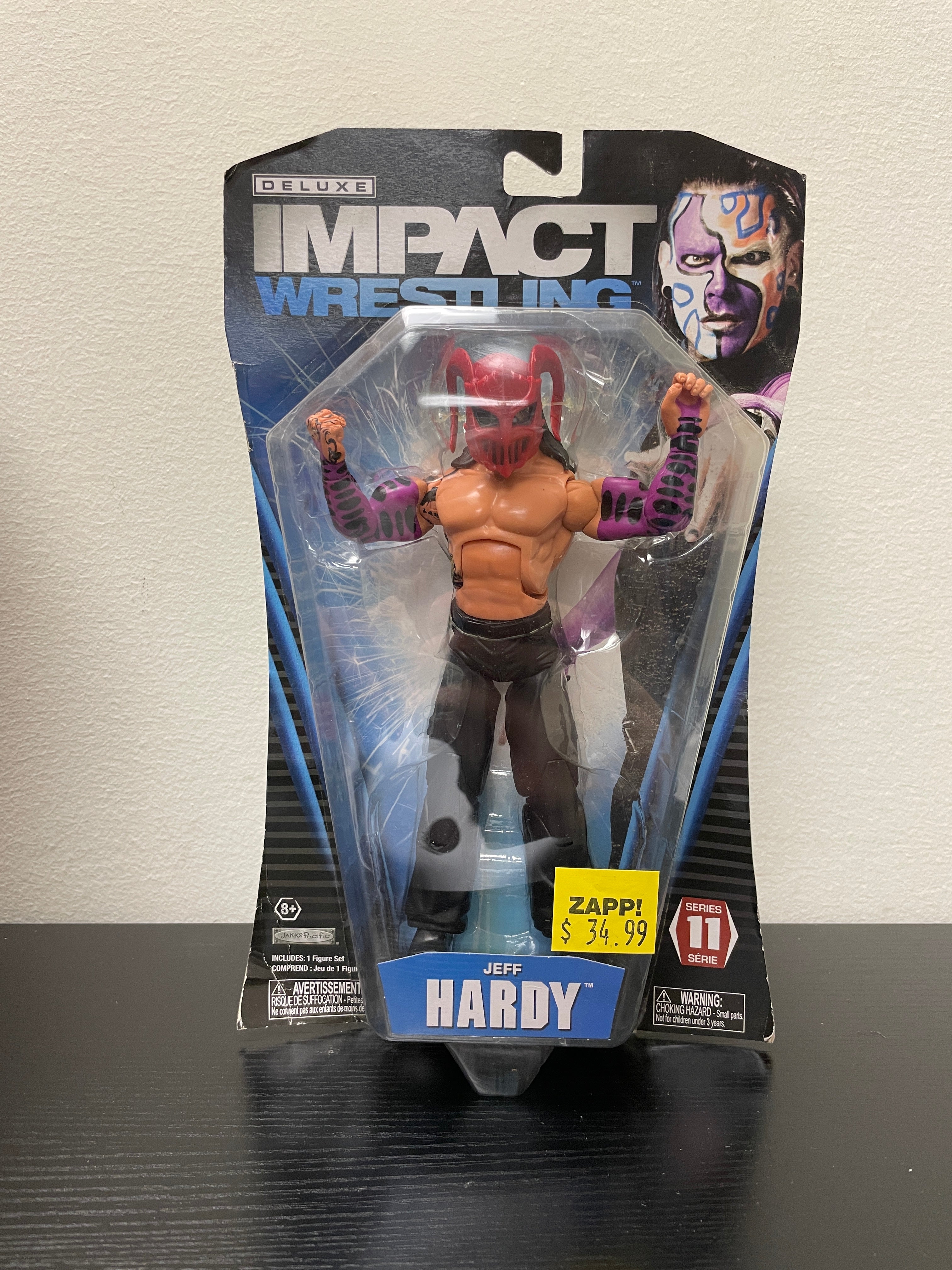 Jakks Pacific Impact Wrestling Series 11 Jeff Hardy 2013 – Zapp 
