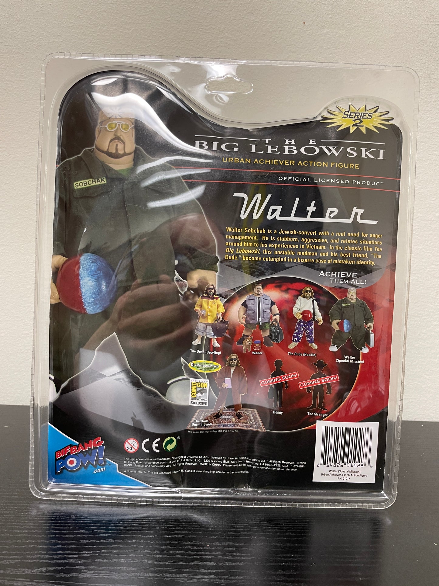 The Big Lebowski Series 2 Walter Action Figure Bif Bang Pow!