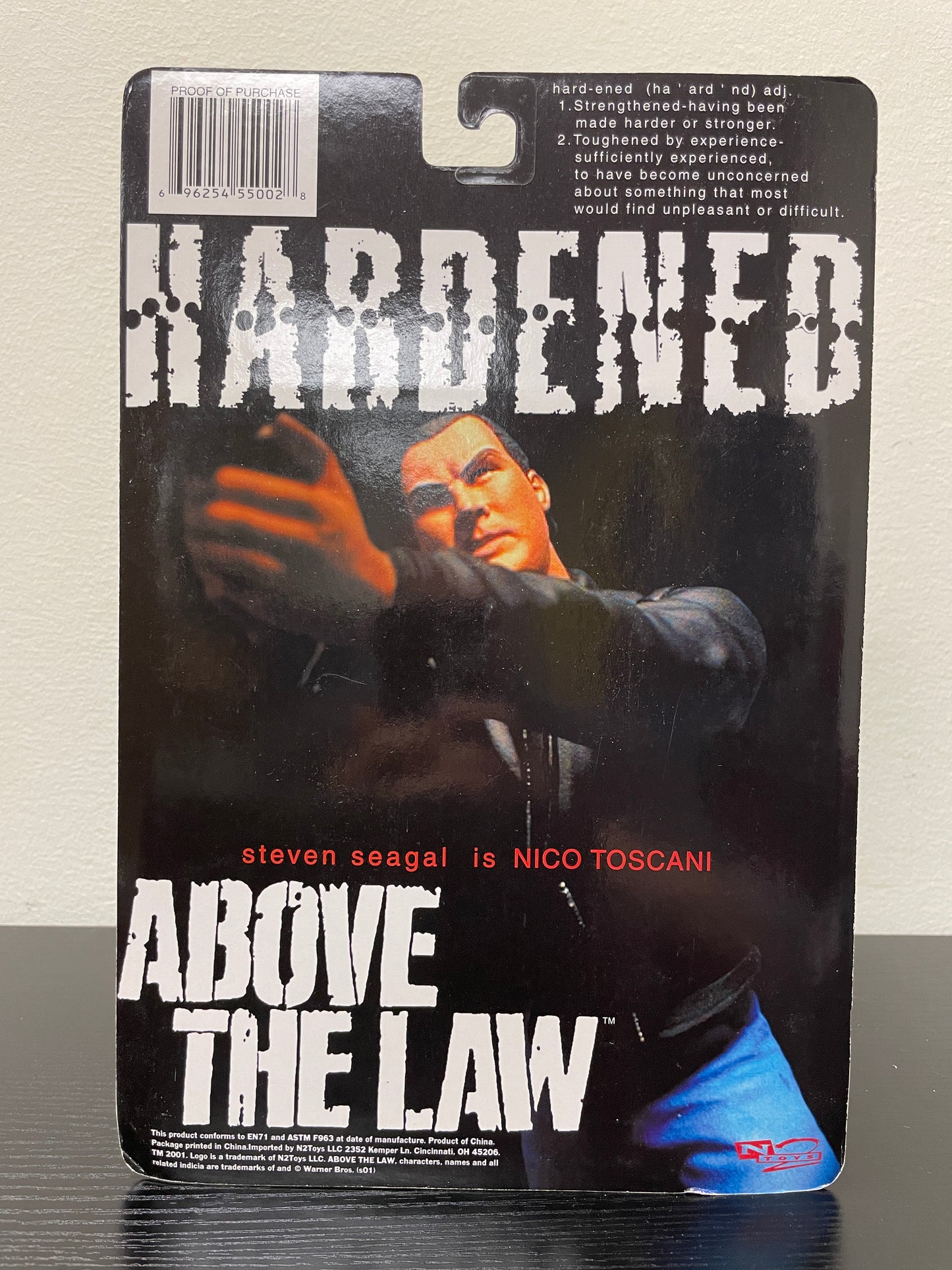 Above the Law Steven Seagal is Nico Toscani Action Figure N2Toys