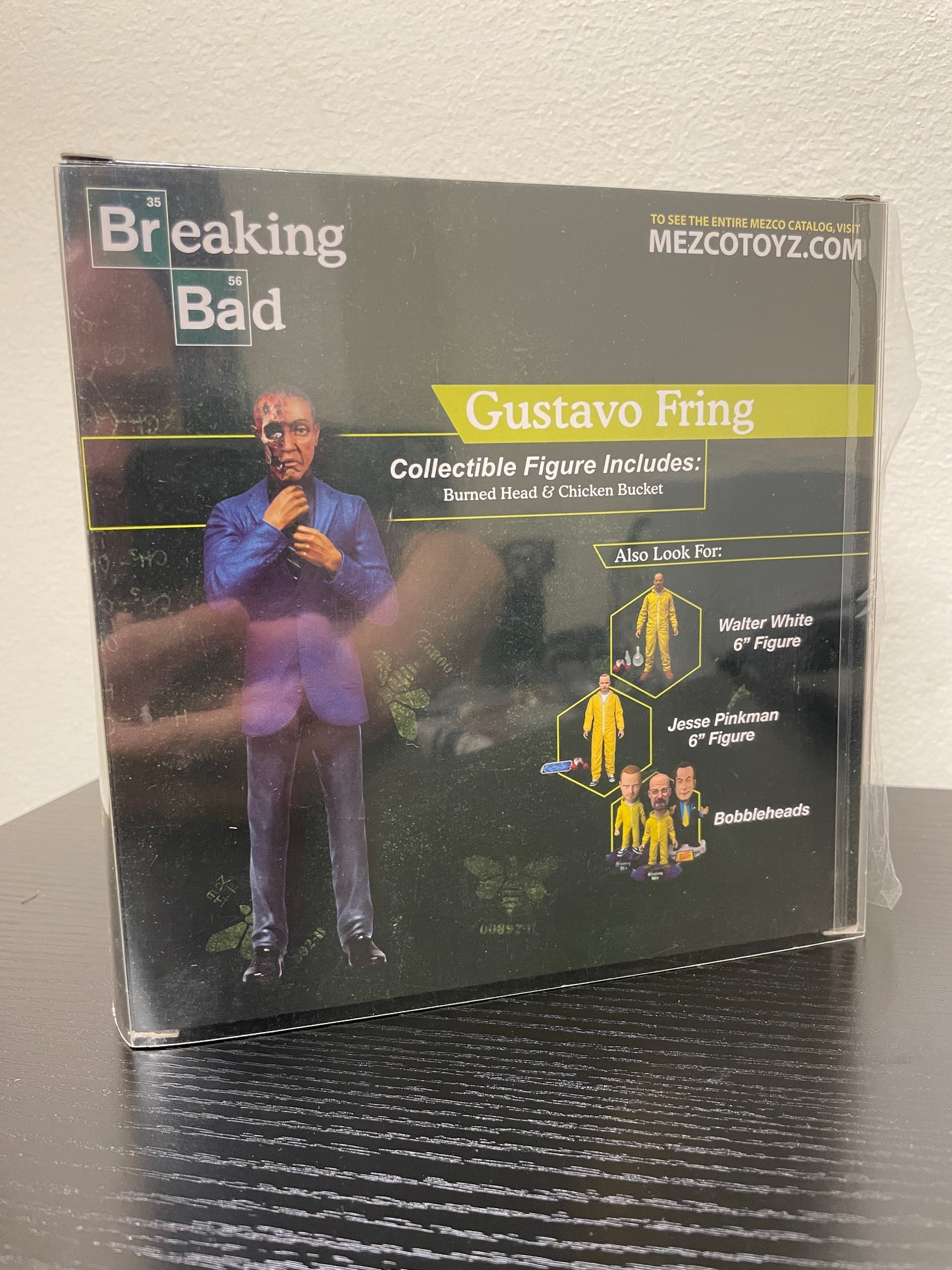 Mezco Toys Breaking Bad Gustavo Fring Entertainment Earth Exclusive Burned Head 2014