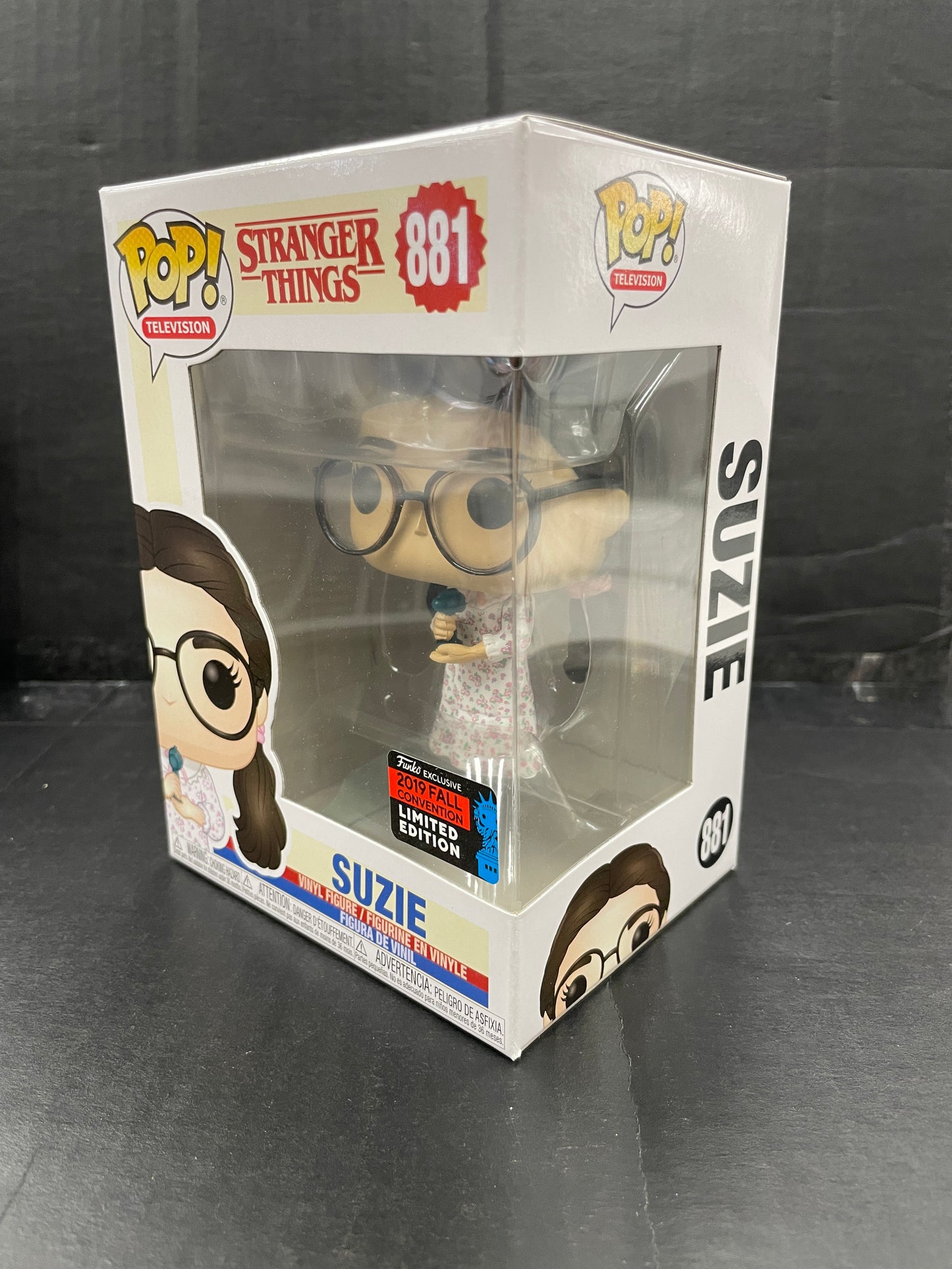 Funko Pop! Television Stranger Things Suzie 881 2019 Fall Convention Exclusive (Grade A)
