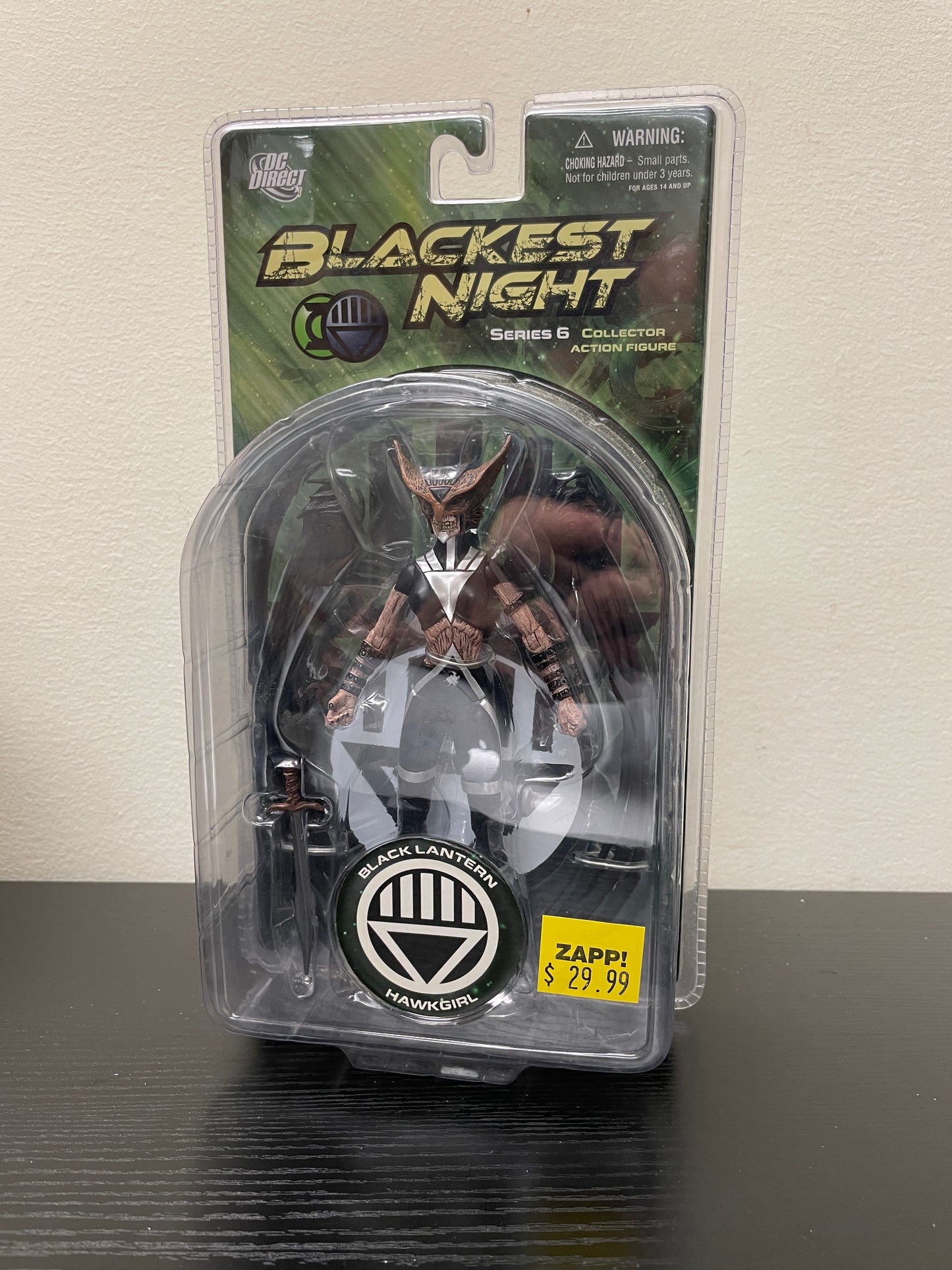 DC Direct Blackest Night Series 6 Black Lantern Hawkgirl