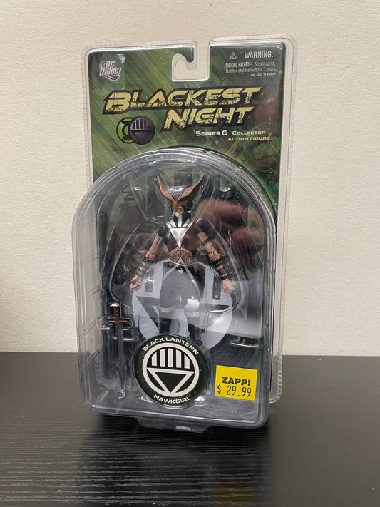 DC Direct Blackest Night Series 6 Black Lantern Hawkgirl
