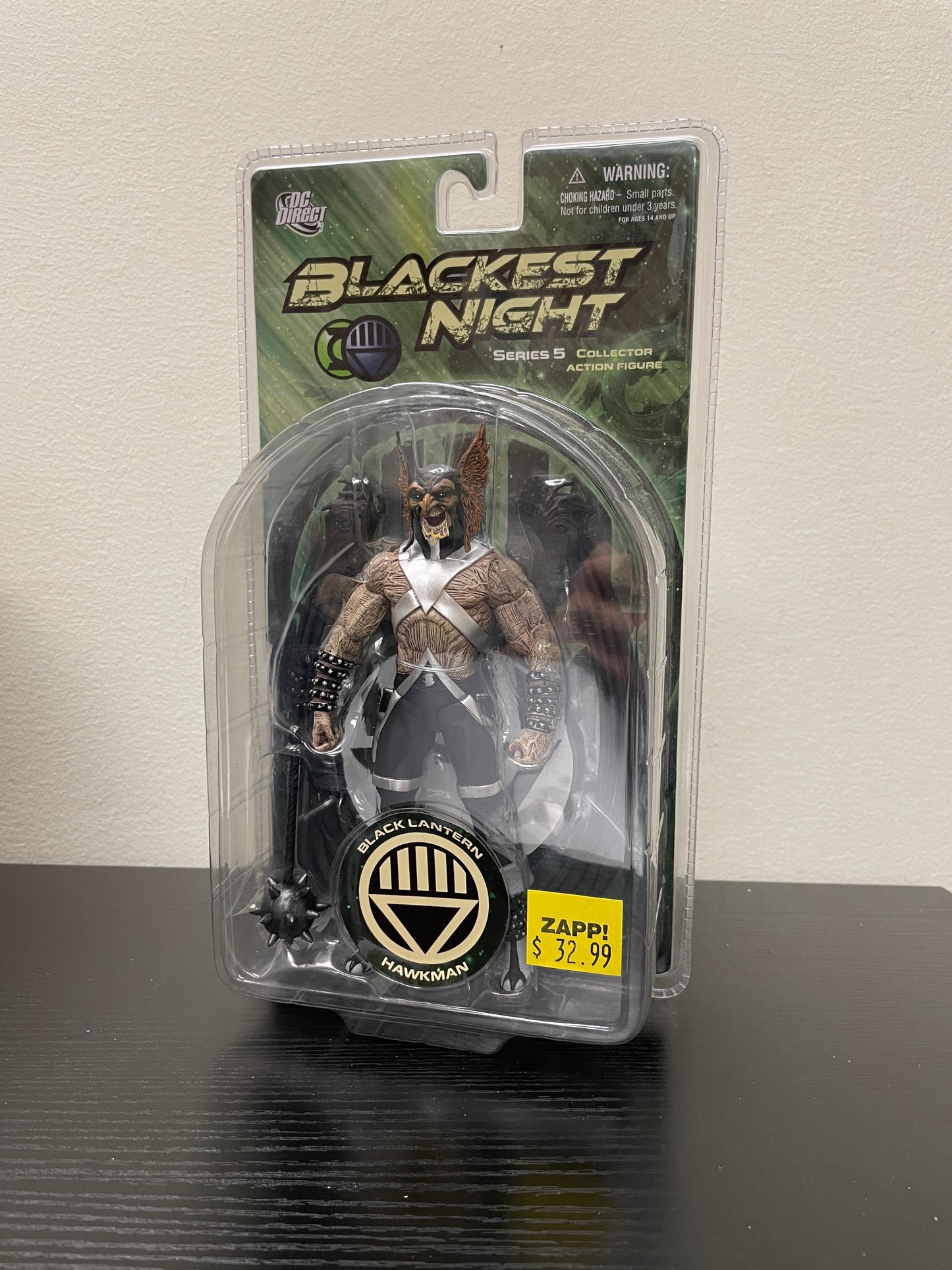 DC Direct Blackest Night Series 5 Black Lantern Hawkman