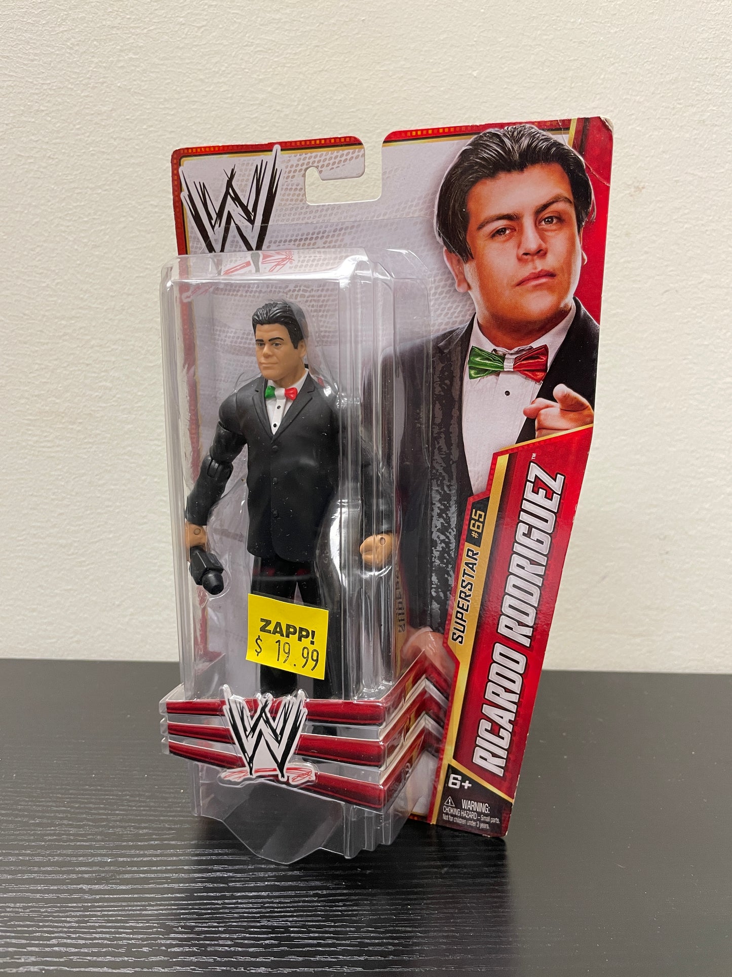 Mattel WWE Basic Ricardo Rodriguez #65 (Some Box Damage)