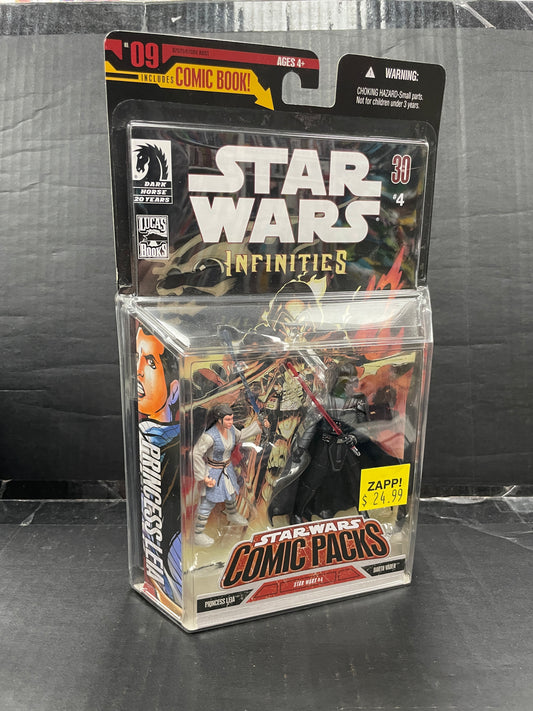 Star Wars Comic Packs Princess Leia & Darth Vader