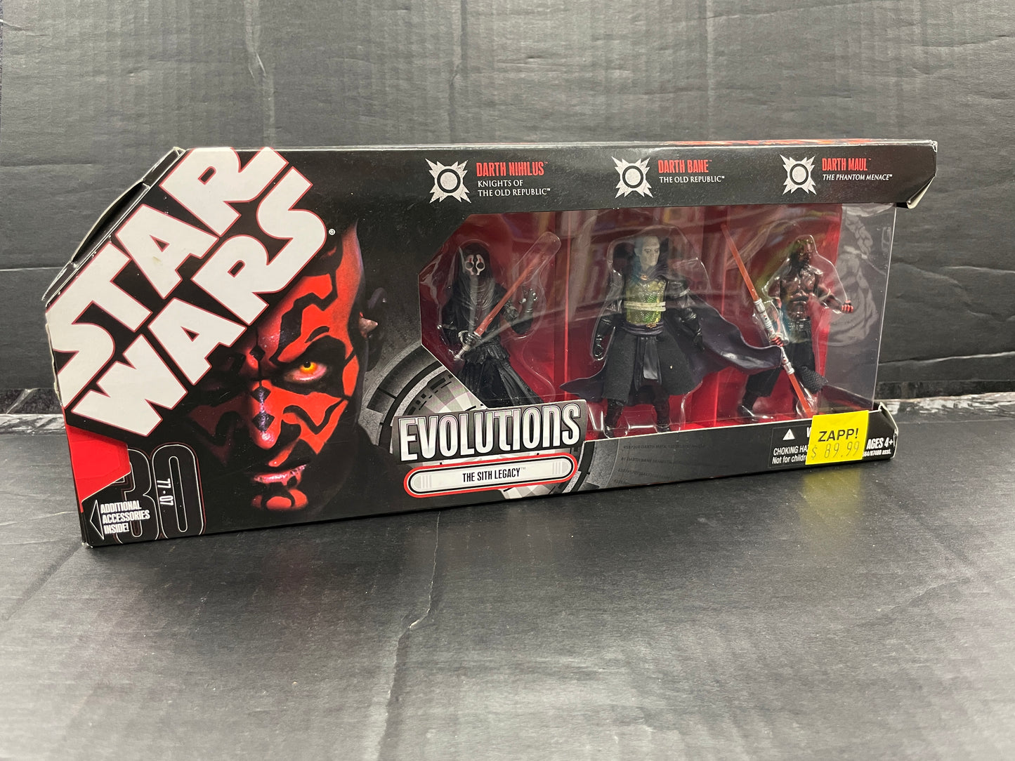 Star Wars Evolutions The Sith Legacy Darth Nihilus, Darth Bane, Darth Maul