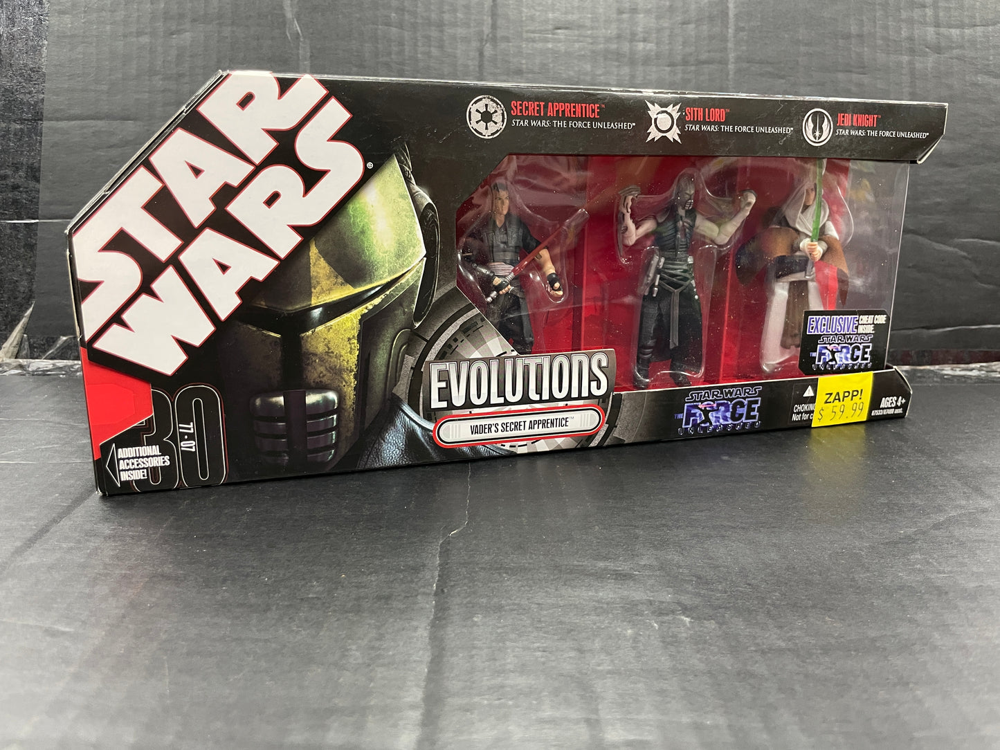 Star Wars Evolutions Vader's Secret Apprentice Force Unleashed Secret Apprentice, Sith Lord, Jedi Knight