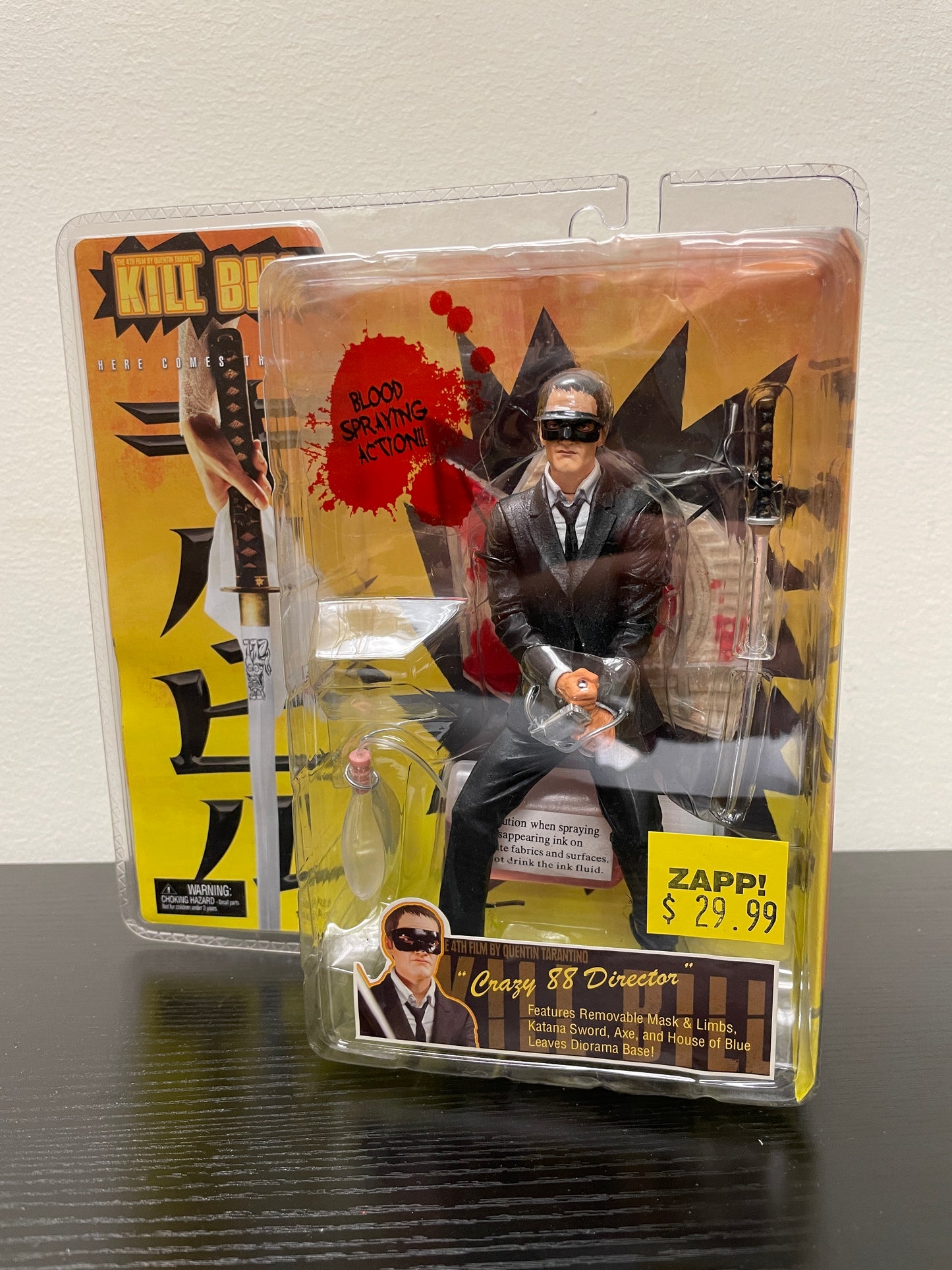 NECA Kill Bill Crazy 88 Director Quentin Tarantino 2004