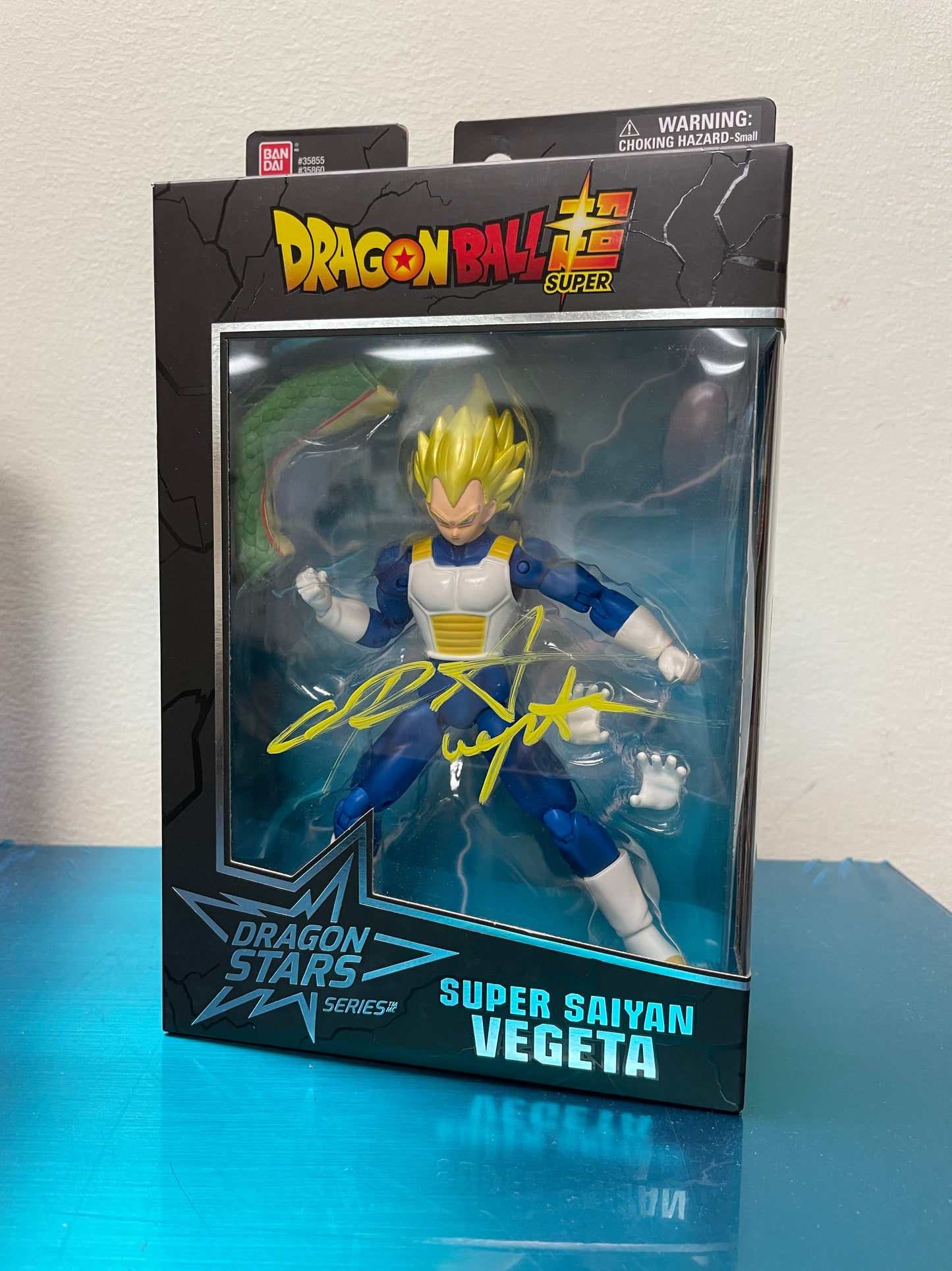 Dragon Ball Super Dragon Stars Super Saiyan Vegeta (Signed by Christopher Sabat)