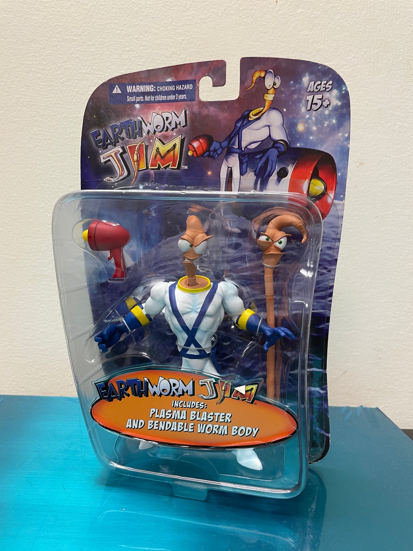 Mezco Earthworm Jim Aciton Figure 2012 (Damaged Box)