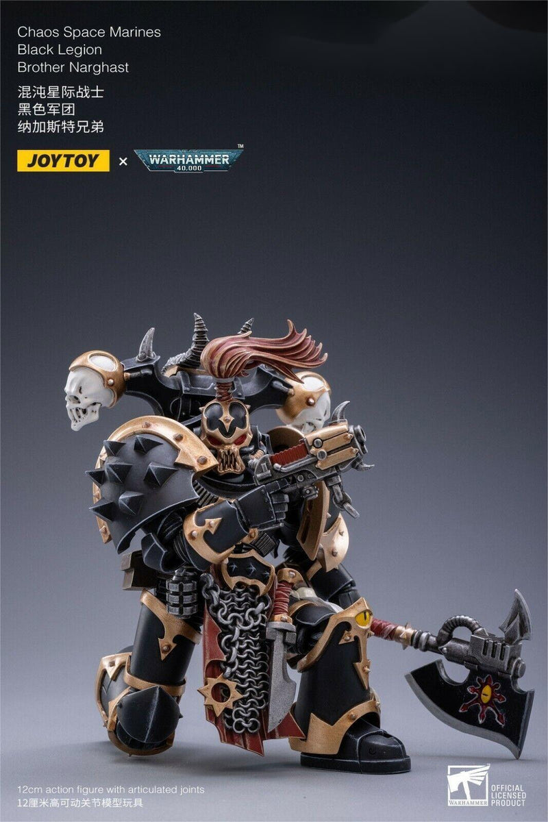 Joytoy Warhammer 40,000 Chaos Space Marines Black Legion Brother Narghast