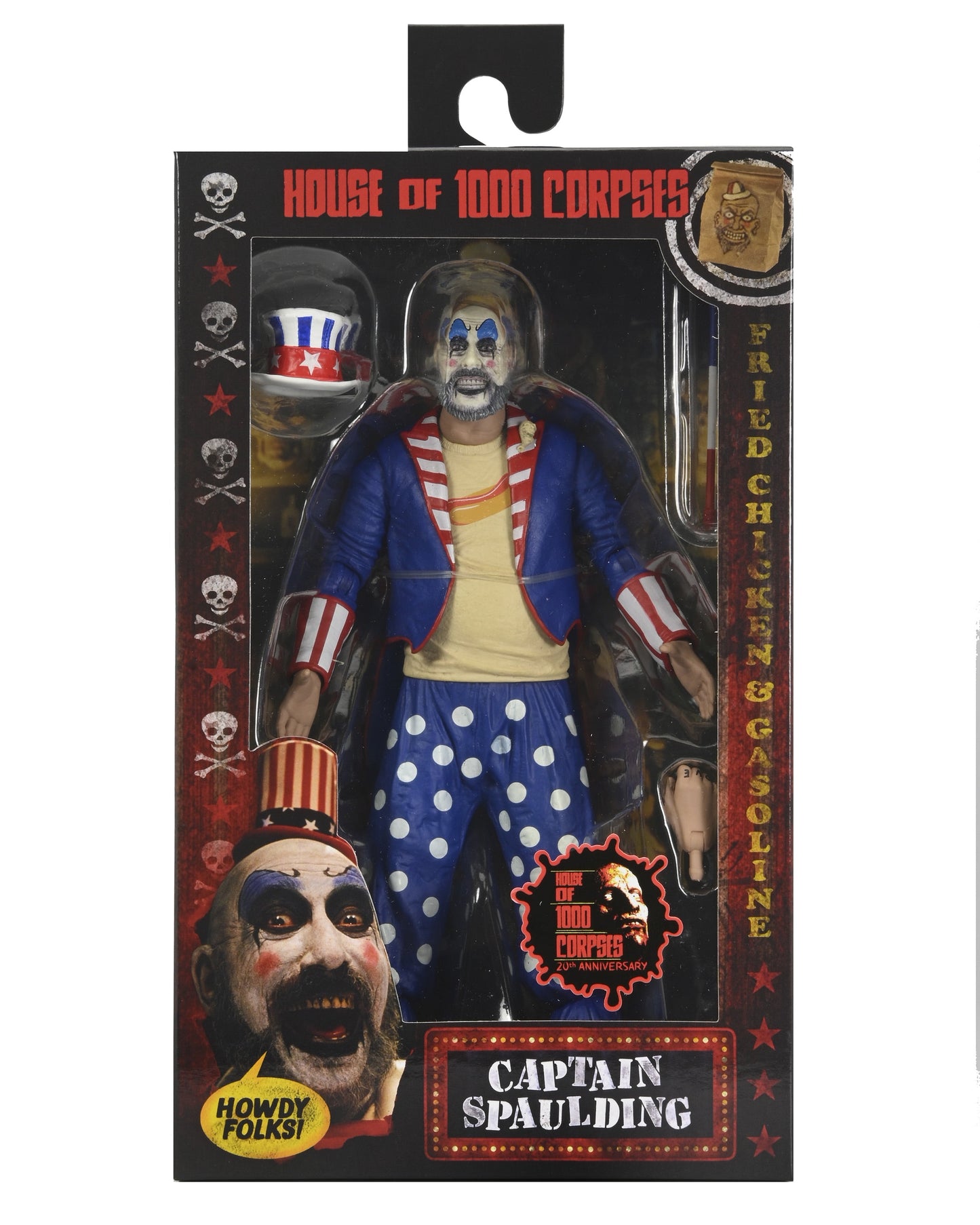 NECA House of 1000 Corpses Captain Spaulding