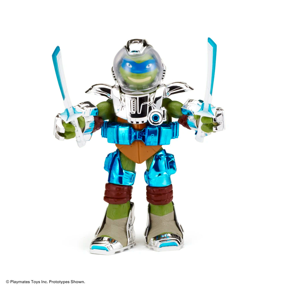 Playmates TMNT Metal Mutant Leonardo 11" 2015 Comic Con Exclusive