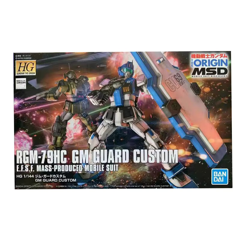 HG Gundam The Origin MSD RGM-79HC GM Guard Custom 1/144
