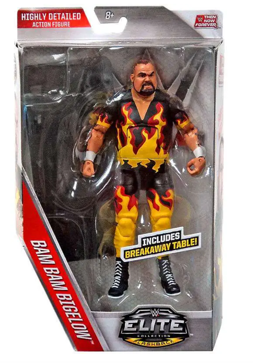 Mattel WWE Elite Collection Flashback Bam Bam Bigelow