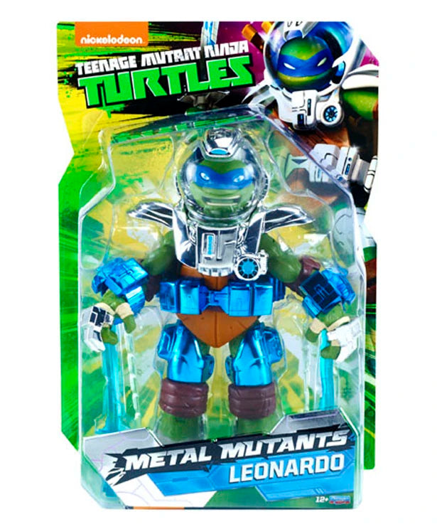 Playmates TMNT Metal Mutant Leonardo 11" 2015 Comic Con Exclusive