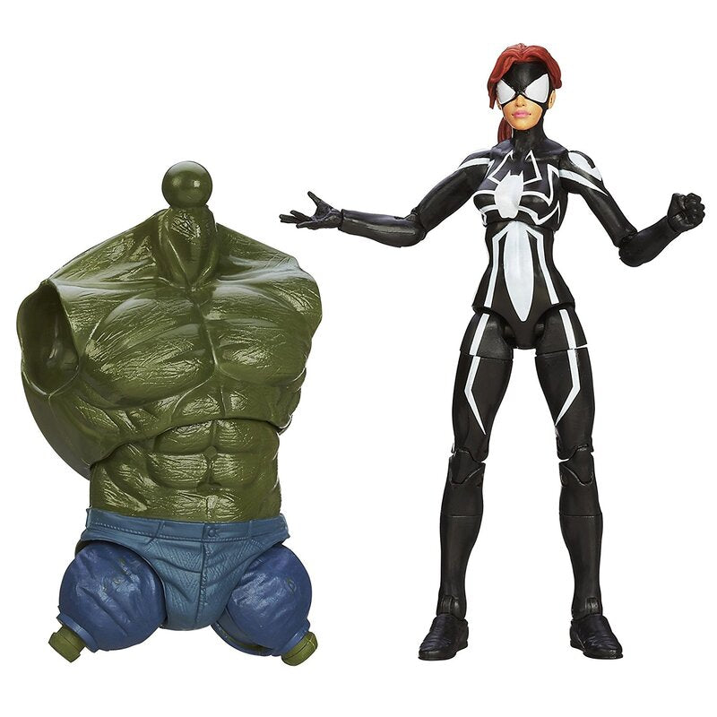 Marvel Legends Spider-Man Spider-Girl Ultimate Green Goblin Build A Figure Wave