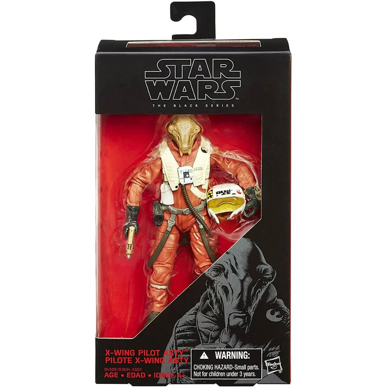Star Wars Black Series 6 inch X-Wing Pilot Asty