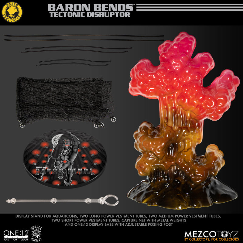 One:12 Collective Rumble Society - Baron Bends and the Aquaticons: Tectonic Disruptor Edition