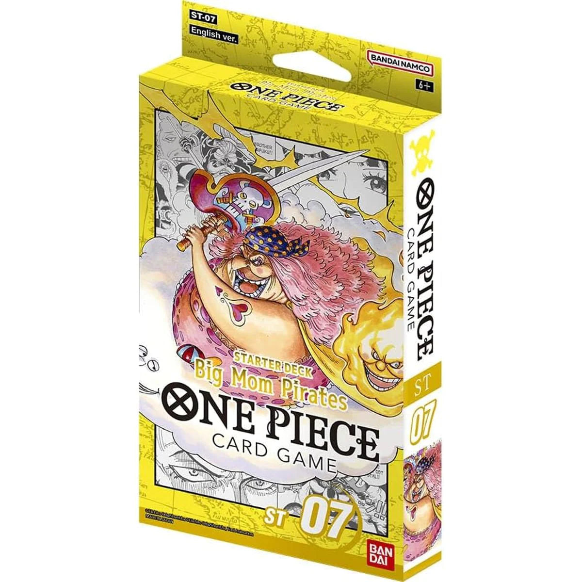 One Piece Big Mom Pirates Card Game 6 Starter Decks Per Box, One Piece TCG