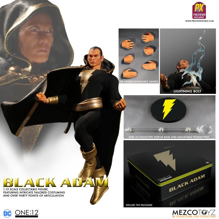 DC Comics One:12 Collective Black Adam PX Previews Exclusive