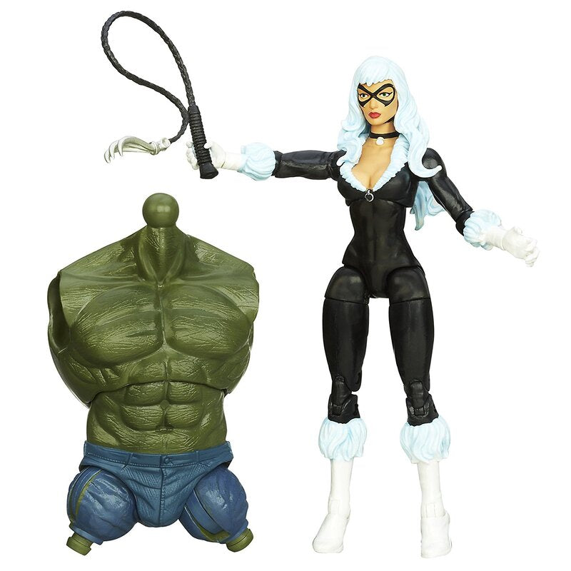 Marvel Legends Spider-Man Black Cat Ultimate Green Goblin Build A Figure Wave