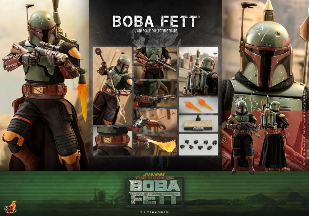 Star Wars: The Book of Boba Fett TMS078 Boba Fett 1/6th Scale Collectible Figure