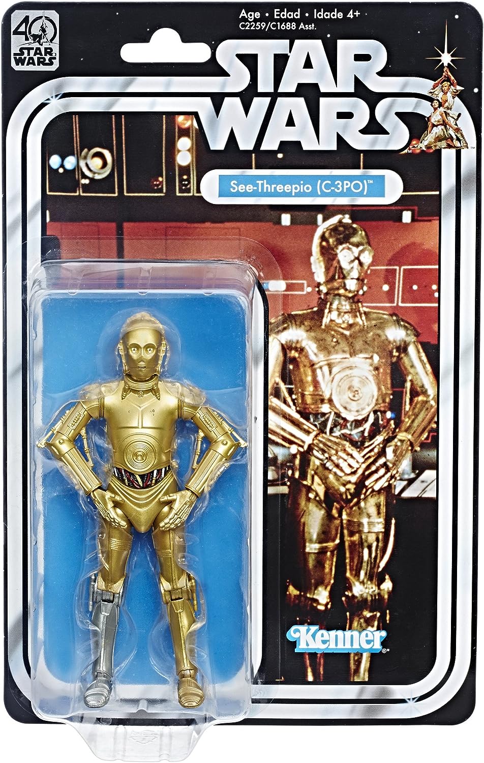 Star Wars Black Series 6 inch C-3PO 40th Anniversary