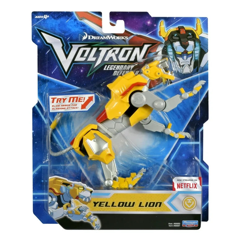 Voltron Legendary Defender Yellow Lion