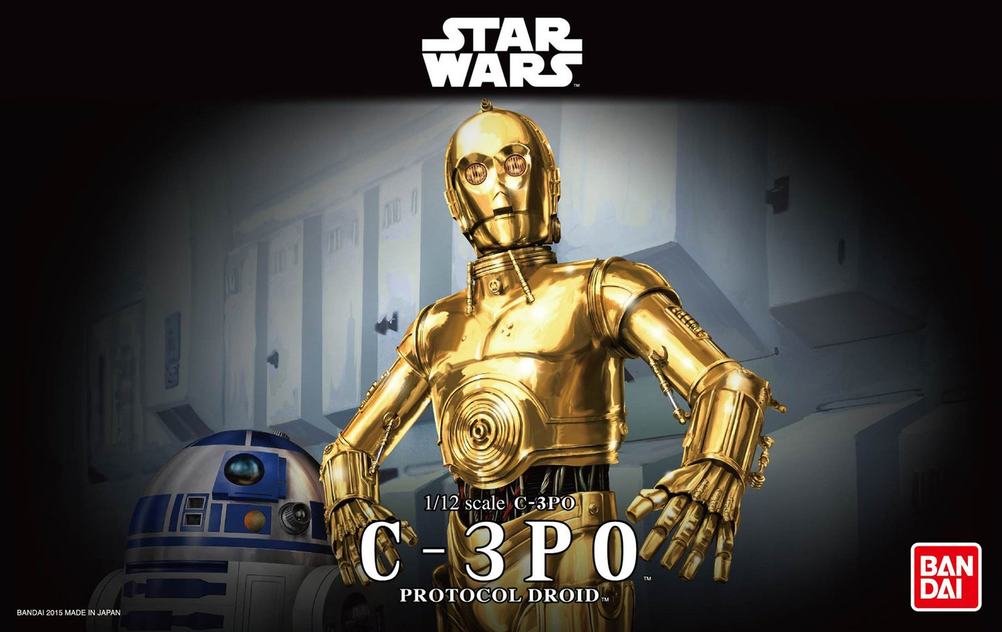 Bandai Star Wars 1/12 Scale C-3PO Protocol Droid Model Kit