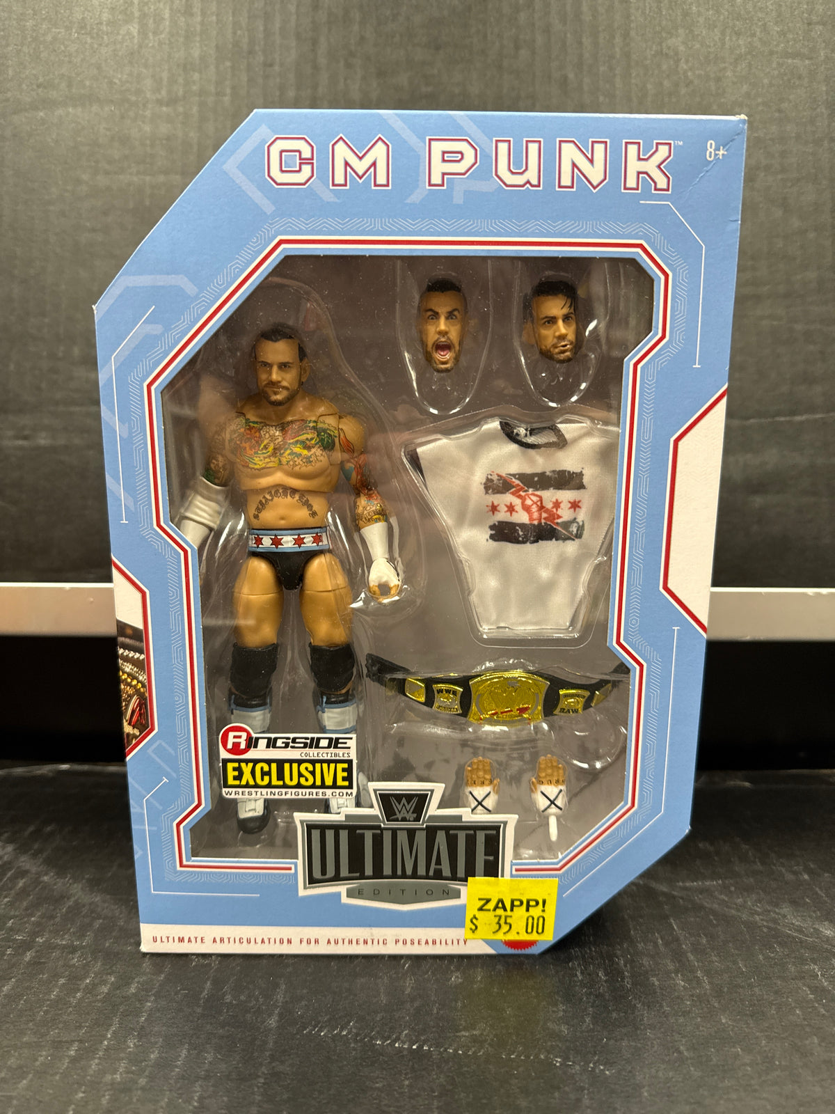 WWE Ultimate Edition CM Punk Ringside Exclusive (Open Box/Complete)
