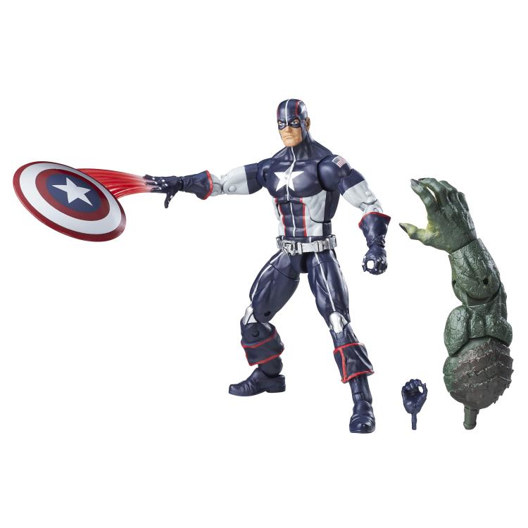 Marvel Legends Captain America Secret War Captain America Abomination Build A Figure Wave