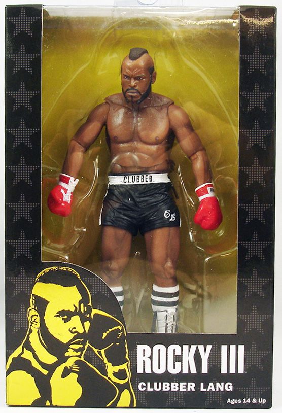 NECA Rocky 40th Anniversary Series 1 Clubber Lang (Black Trunks)