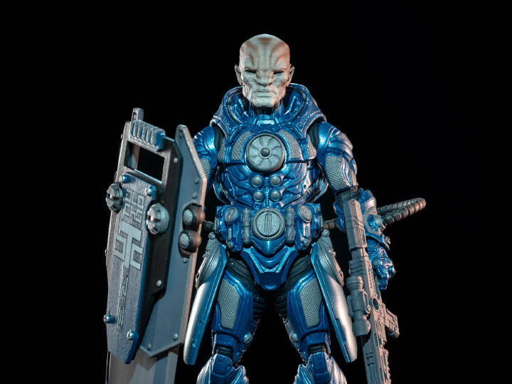 Cosmic Legions Hvalkatar: Book Two, Gravenight Slygor Ryz / T.U.5.C.C. Gravekeeper Deluxe Figure