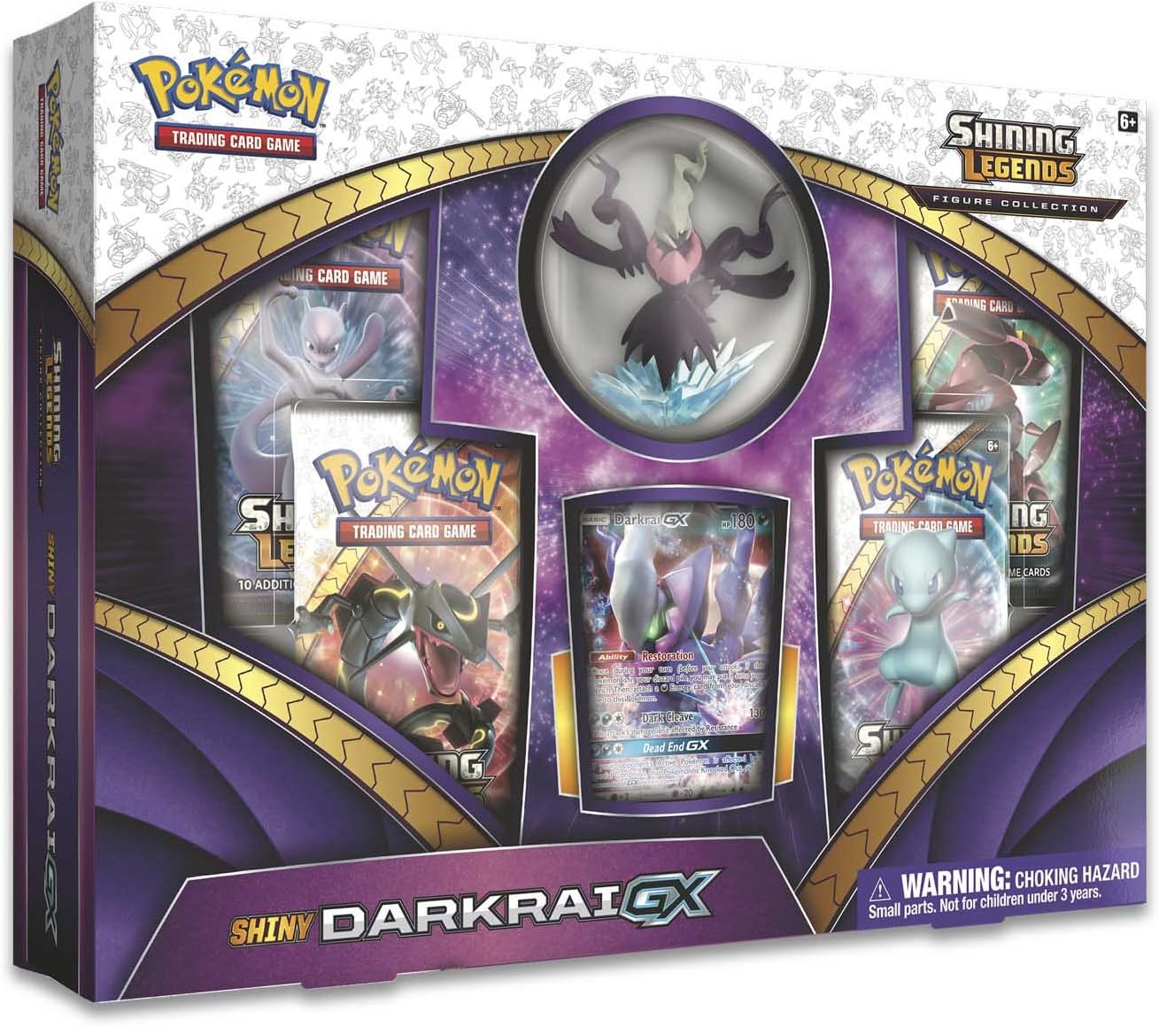 Pokemon Trading Card Game: Shining Legends Figure Collection Shiny Darkrai GX 2018