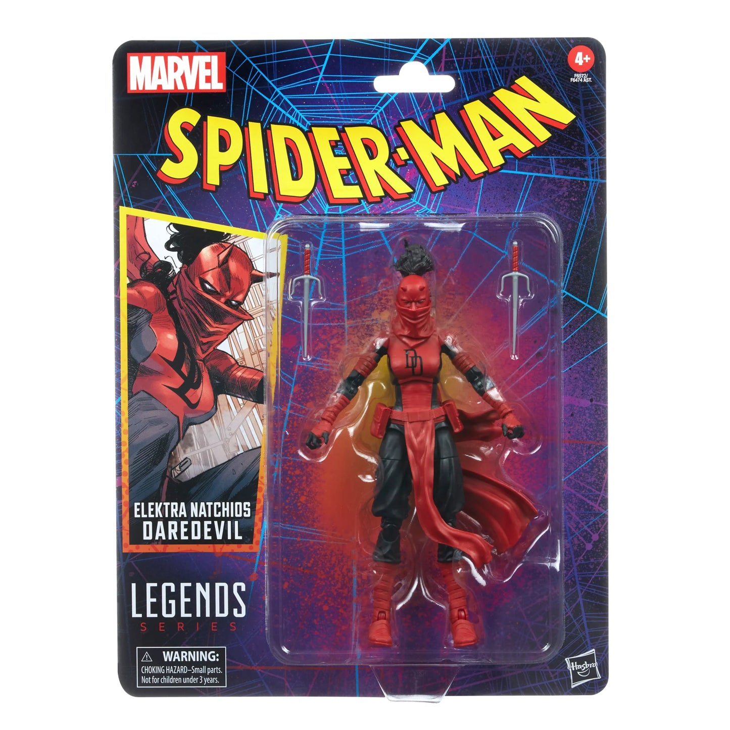 Marvel Legends Spider-Man Elektra Natchios Daredevil