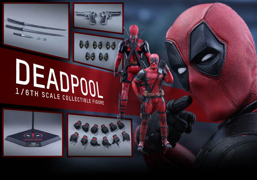 Hot Toys Deadpool MMS347 1/6 Scale (Open Box)