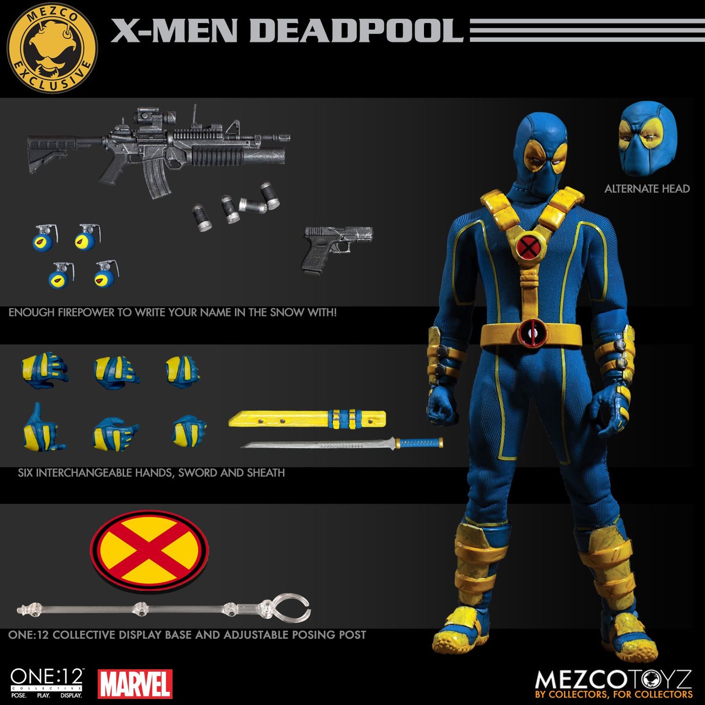 Marvel One:12 Collective X-Men Deadpool Exclusive