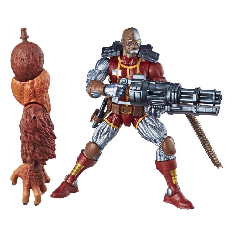 Marvel Legends Deadpool Deathlok Sasquatch Build A Figure Wave