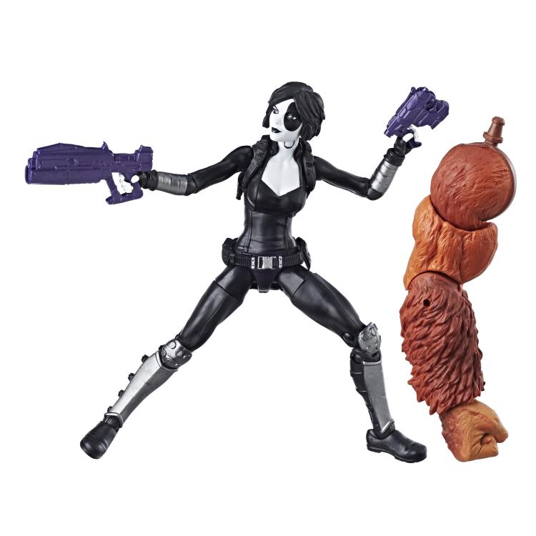 Marvel Legends Deadpool Domino Sasquatch Build A Figure Wave