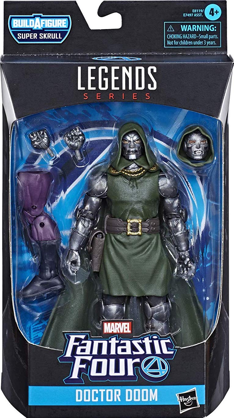 Marvel Legends Fantastic Four Doctor Doom Super Skrull BAF
