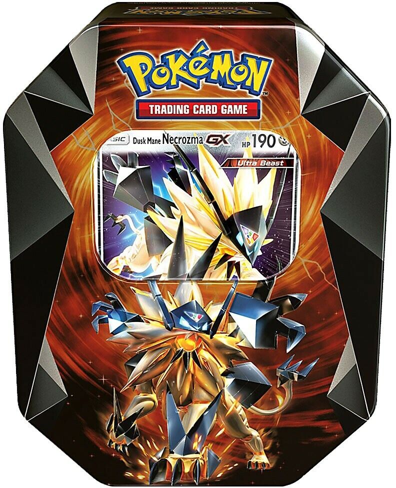 Pokemon Trading Card Game: Dusk Mane Necrozma GX Tin 2018
