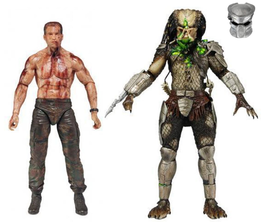 NECA Predator Dutch vs Jungle Hunter: The Final Battle 2 Pack Toys R Us Exclusive