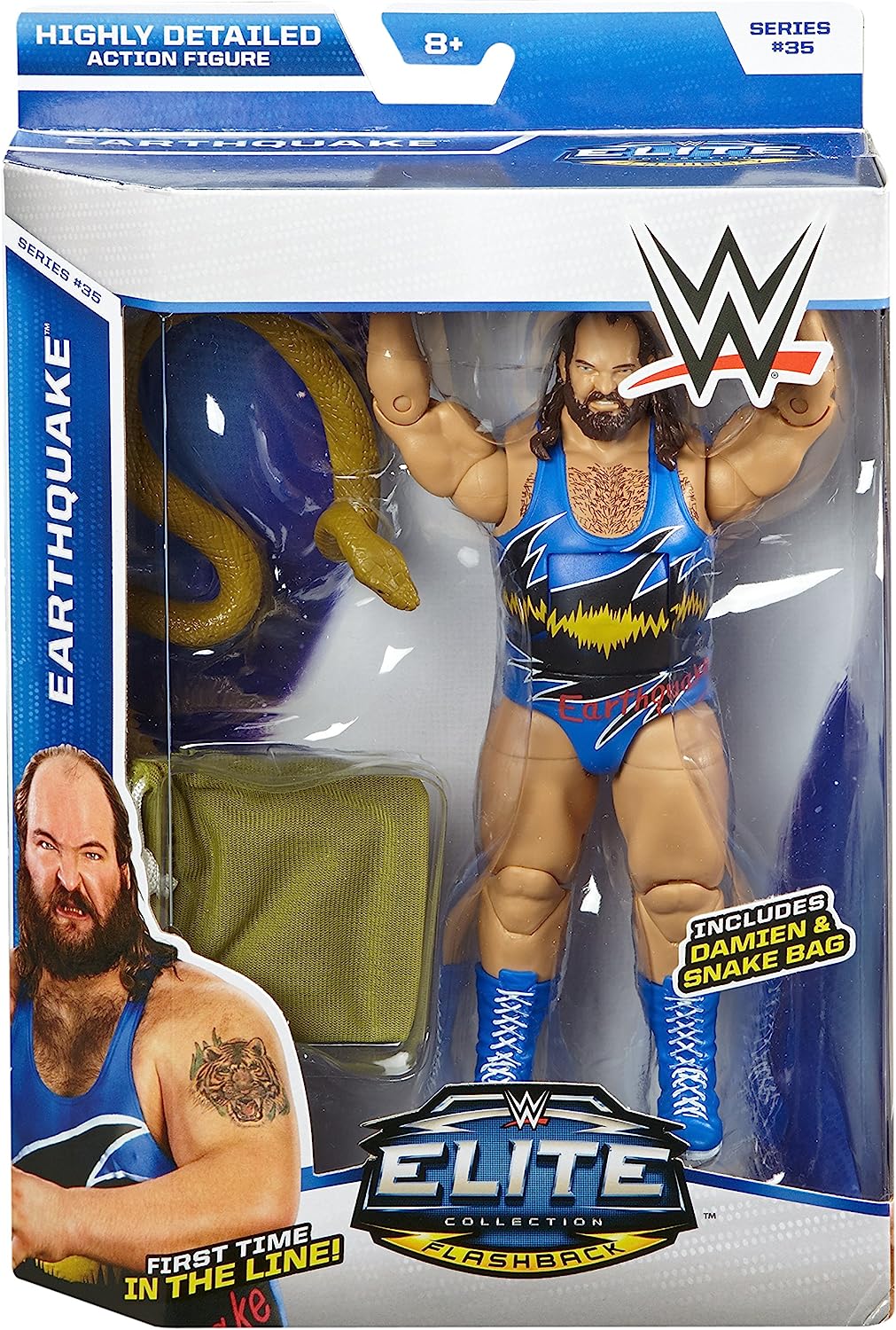 Mattel WWE Elite Collection Series #35 Earthquake