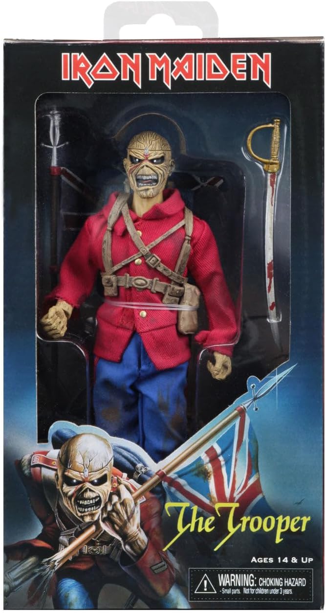 NECA Iron Maiden The Trooper Clothed Figure